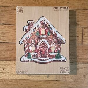 Woodbests gingerbread house wooden jigsaw puzzle